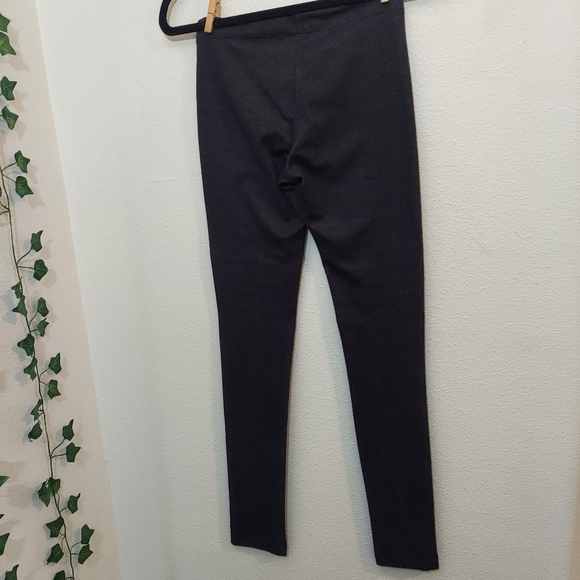 Alice + Olivia Low Rise Zip Up Stretch Pants Black Size 2 - Picture 7 of 14
